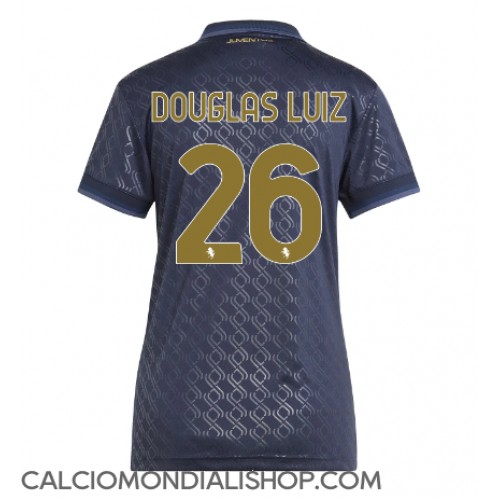 Maglie da calcio Juventus Douglas Luiz #26 Terza Maglia Femminile 2024-25 Manica Corta